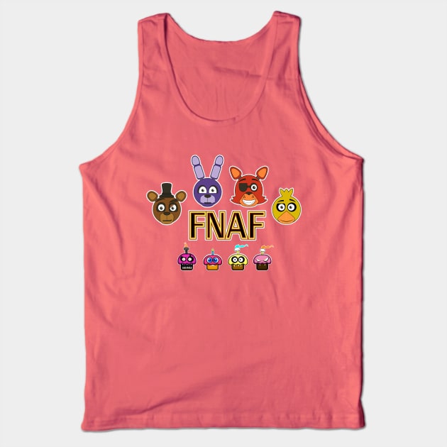 FNAF Tank Top by jemarone